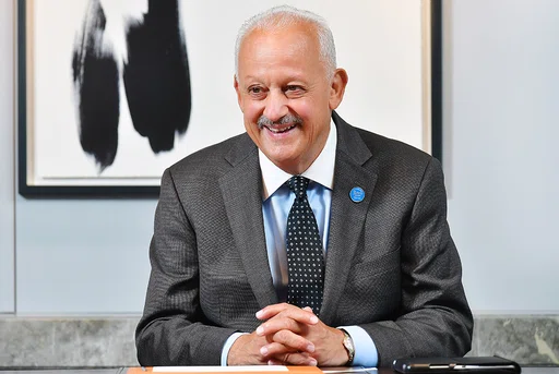 President Morales Smiling