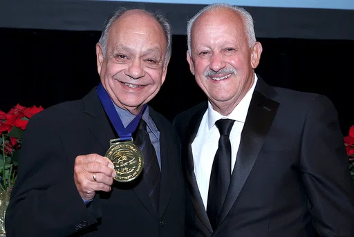 President Morales and Richard “Cheech” Marin