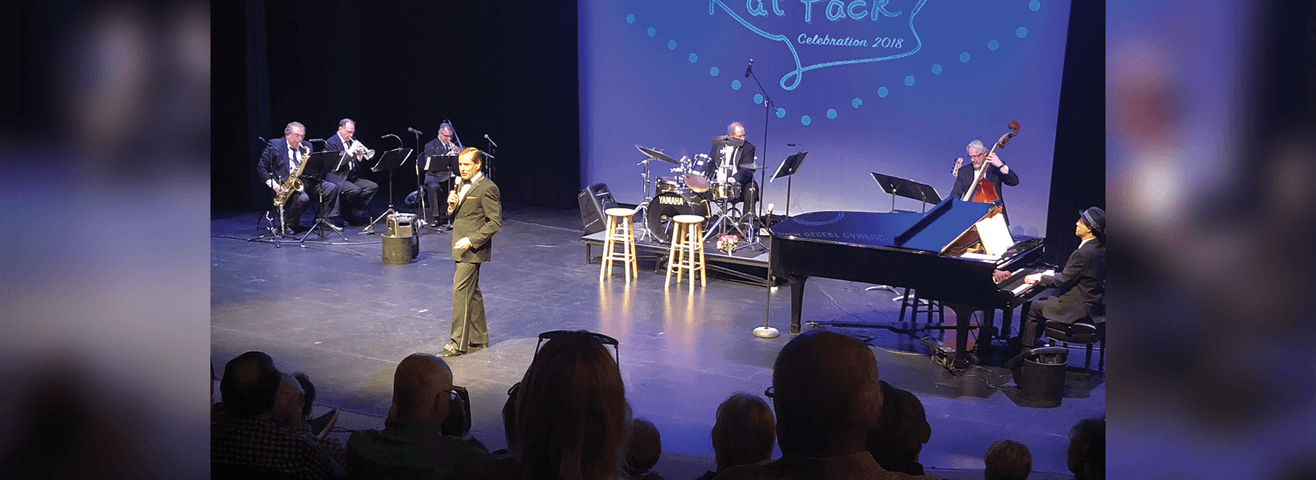 Vegas-based live band perform rat pack hits.